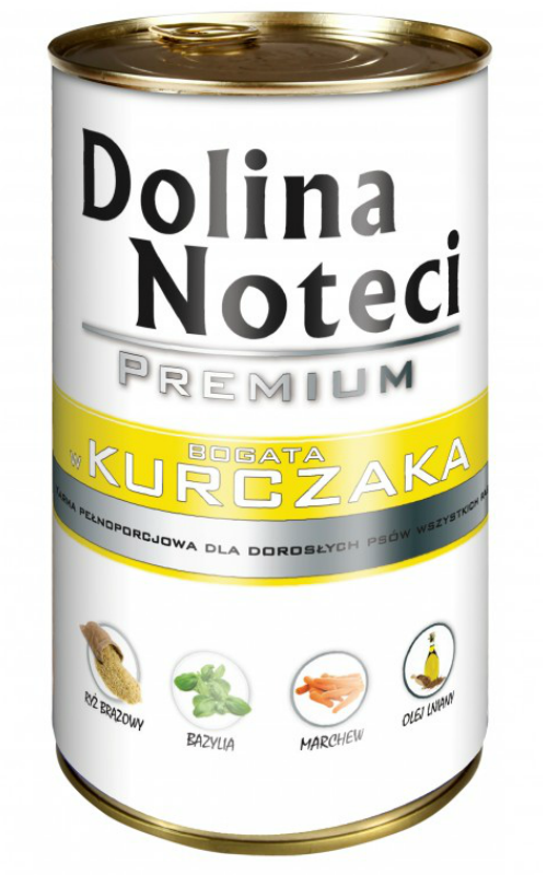 Dolina Noteci Premium karma dla psa bogata w kurczaka 400g