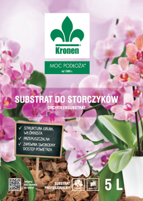 Kronen substrat do storczyków 5l