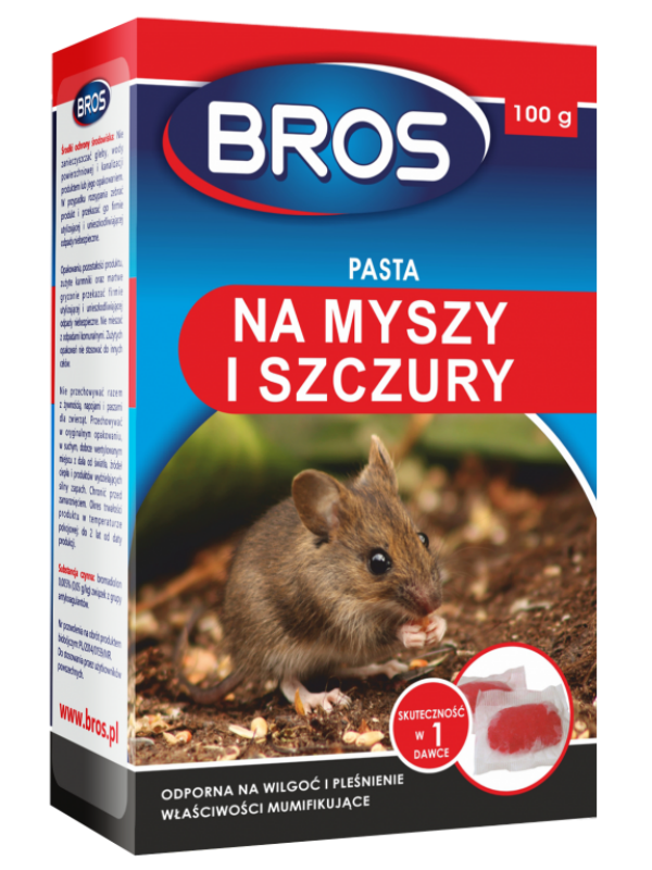 Bros Pasta na myszy i szczury 