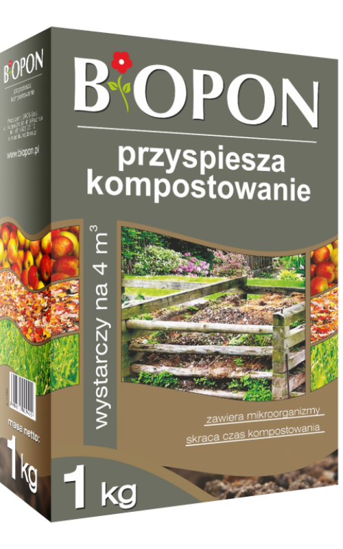 Biopon przyspiesza kompostowanie