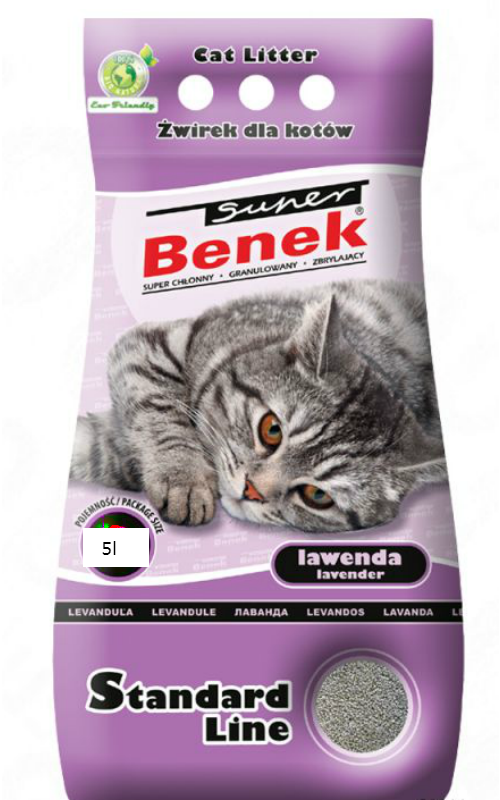 Benek żwirek dla kota 