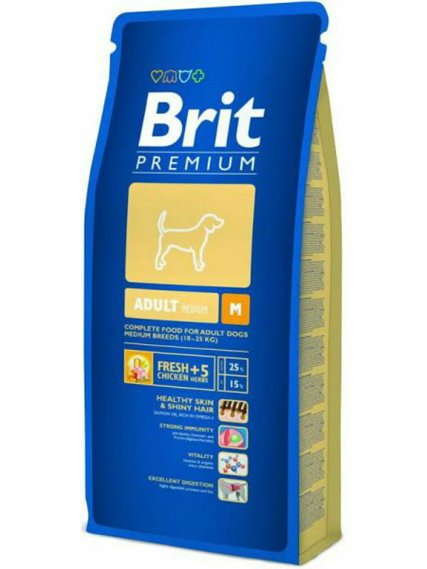 Brit Premium karma dla psów średnich ras
